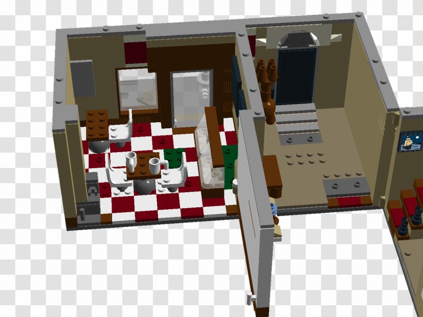 221B Baker Street Floor Plan Storey - Sherlock - Lego Ideas Transparent PNG