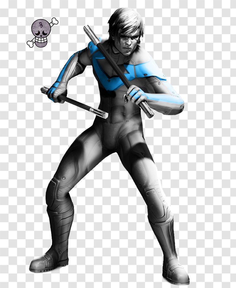 Batman: Arkham City Knight Nightwing Origins Robin - Batman Transparent PNG