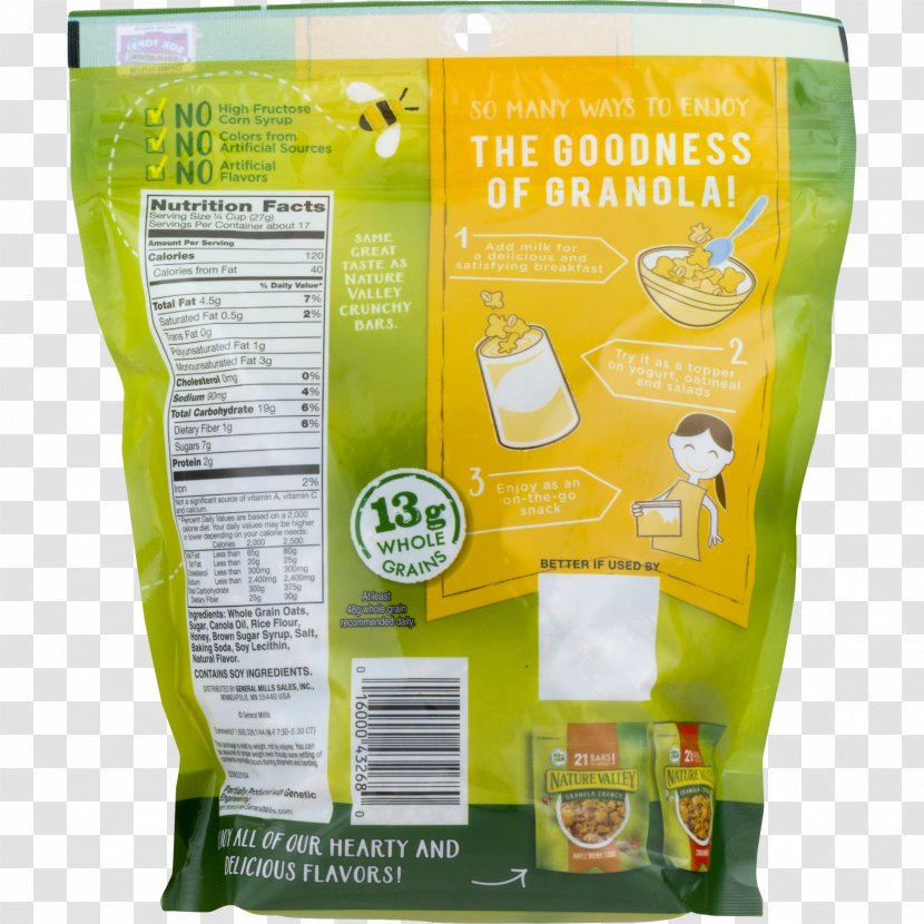 Nature Valley Granola Crunch Rolled Oats - Amazoncom - Ounce Transparent PNG