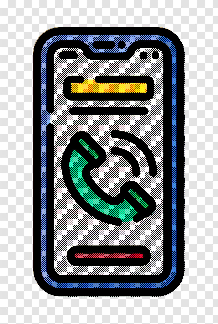 Communications And Media Icon Smartphone Icon Telephone Call Icon Transparent PNG