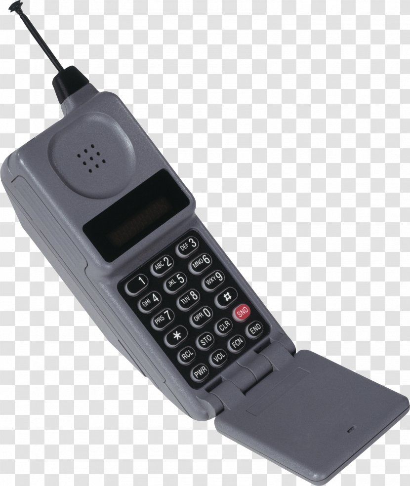 IPhone Motorola DynaTAC Clamshell Design Telephone Smartphone - Telephony - Cellphone Transparent PNG