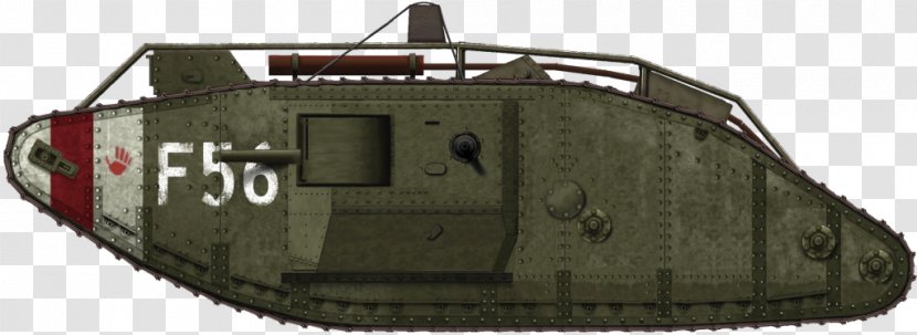 Churchill Tank First World War Mark V Female Transparent PNG