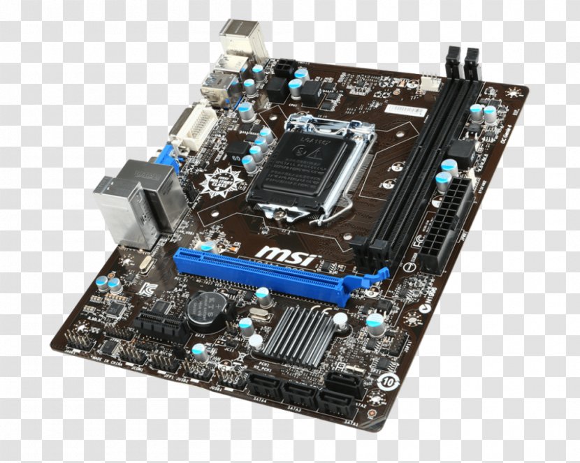 Intel LGA 1150 Motherboard MicroATX CPU Socket - Computer Cooling - Cartoon Transparent PNG