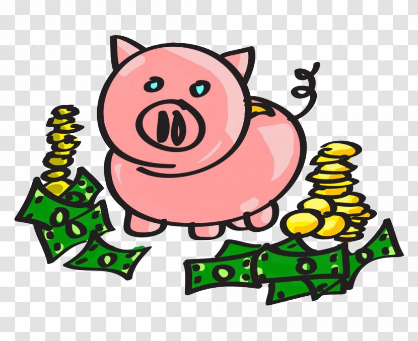 Money Saving Coin Piggy Bank - Account - Kebab Transparent PNG