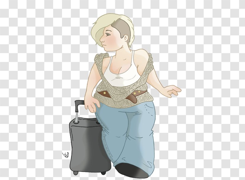 Hip Product Design Cartoon - Watercolor - Lady Tramp Transparent PNG