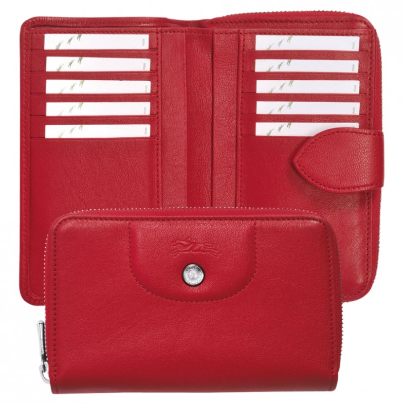 Wallet Leather Pliage Bag Longchamp - Belt Transparent PNG