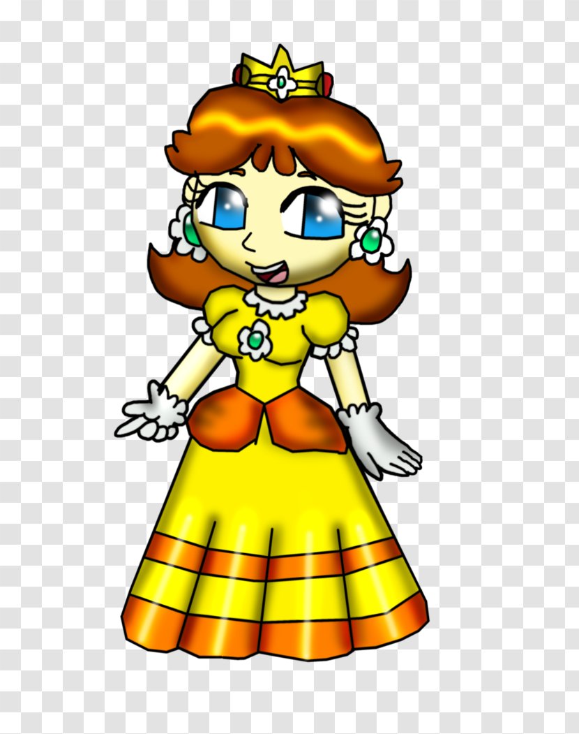 Character Clip Art - Fictional - Princess Daisy Transparent PNG