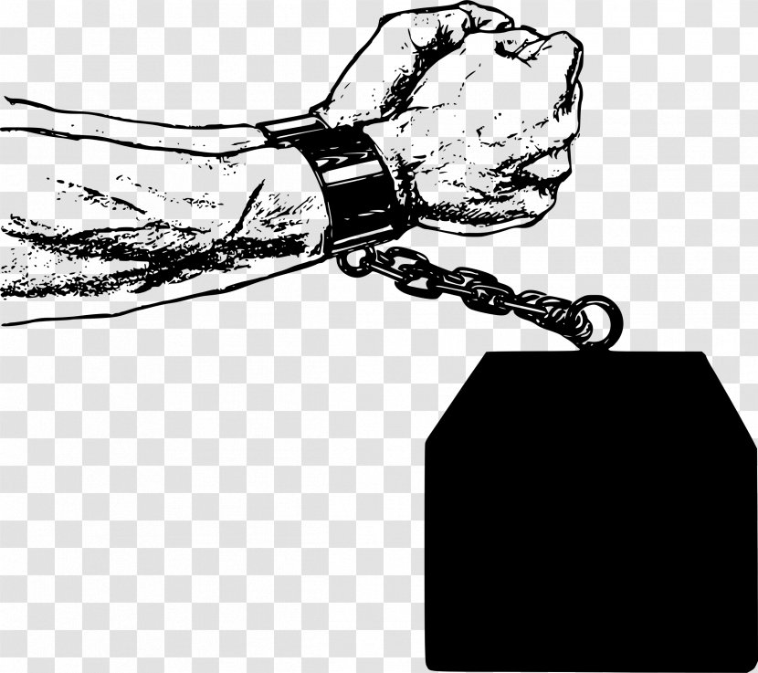 Prisoner Clip Art - Arm - Chain Transparent PNG