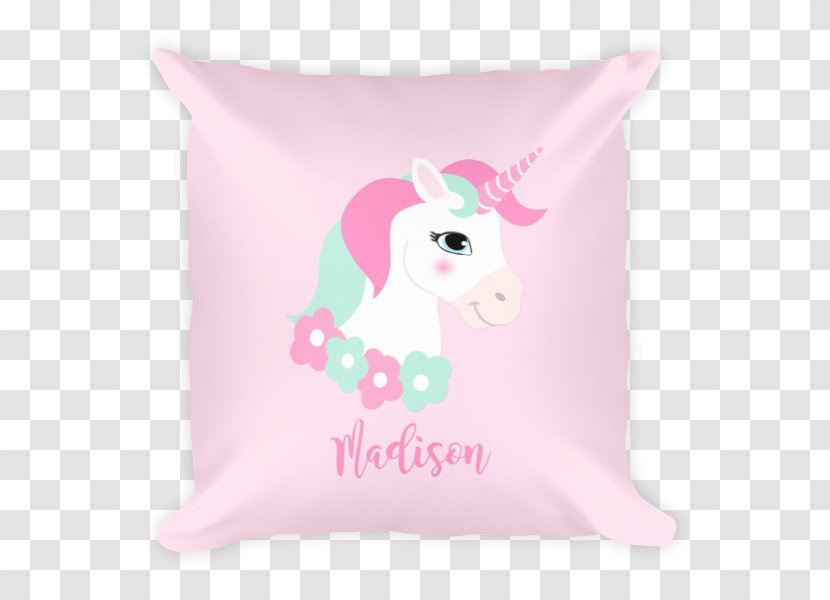 Throw Pillows Cushion Bolster Unicorn - Child - Pillow Transparent PNG
