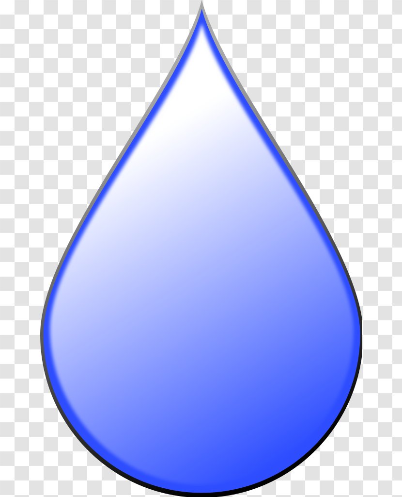 Drop Drawing Clip Art - Blue - Raindrop Printable Transparent PNG