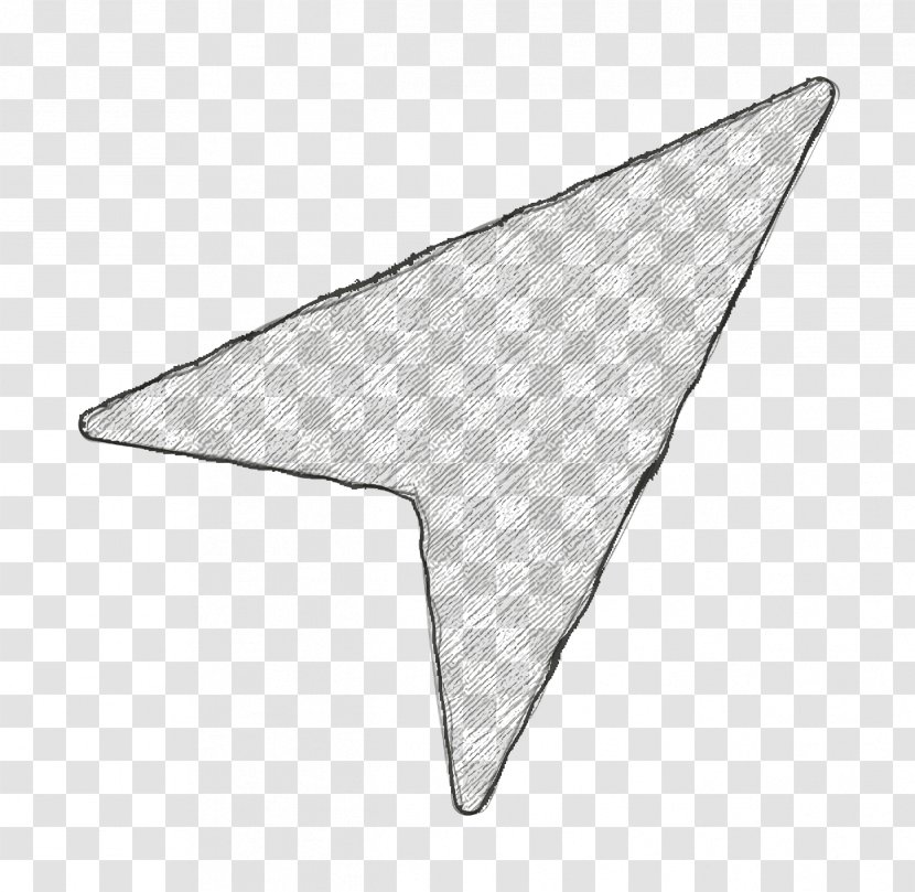 Gps Icon Navigation Essential Compilation - Cone - Triangle Transparent PNG