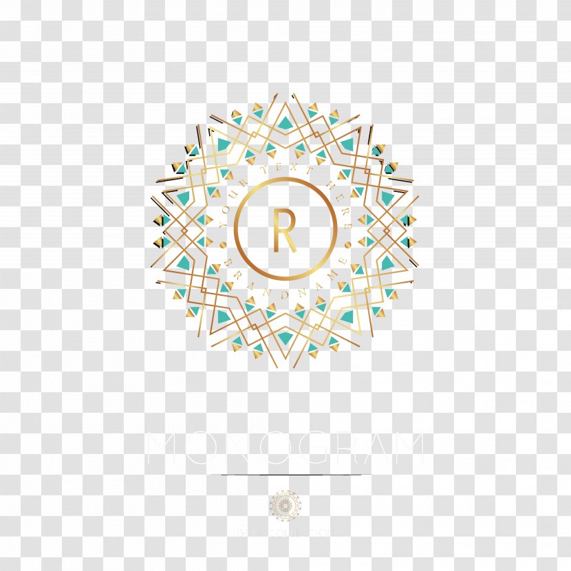 Logo - Symmetry - Exquisite Pattern Letter Design Vector Material Transparent PNG