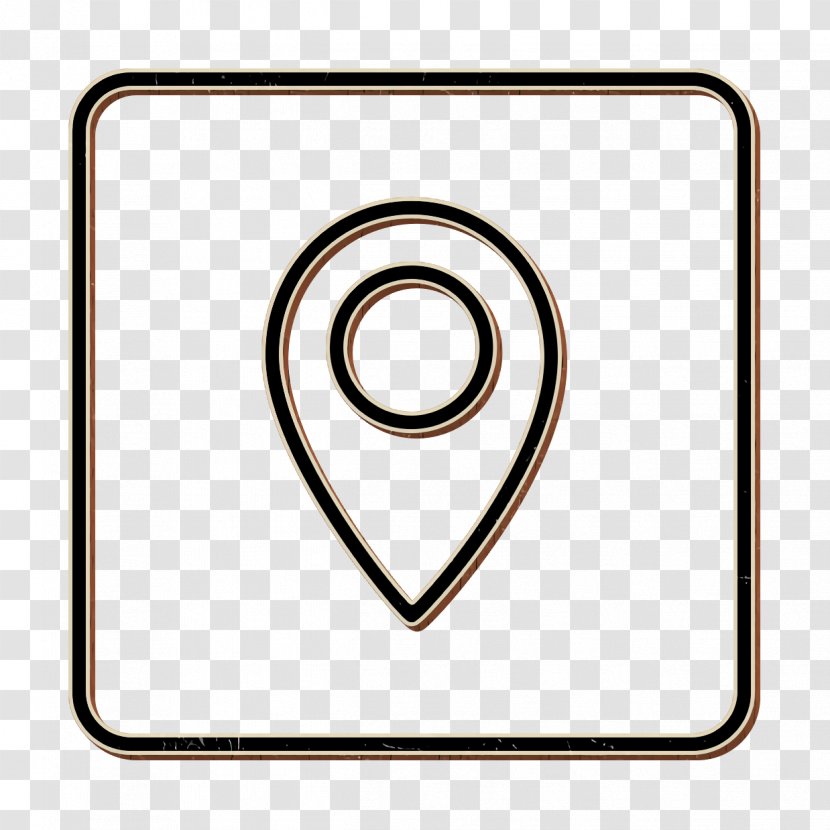 Location Icon Map Marker - Navigation - Symbol Line Art Transparent PNG