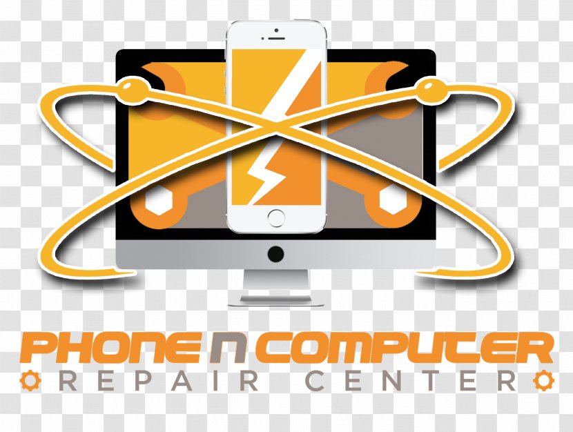 Logo Brand Technology - Orange Transparent PNG