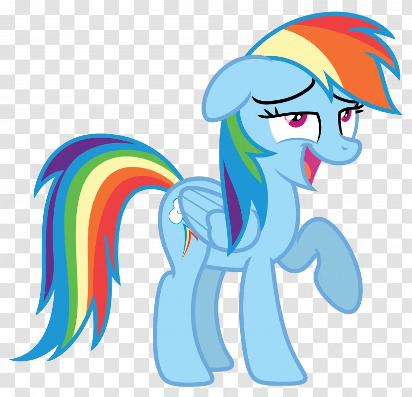 Rainbow Dash Pinkie Pie Twilight Sparkle Applejack Rarity - Horse Transparent PNG