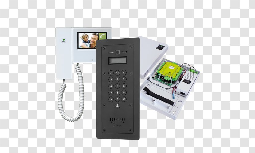 Access Control System Video Door-phone Intercom - Multimedia - Door Transparent PNG
