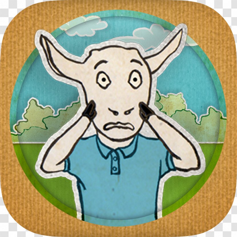 Cattle Cartoon Character - Goats Transparent PNG