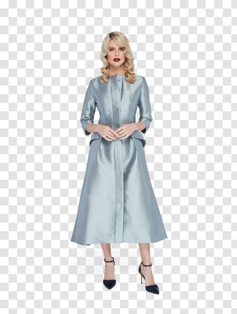 Dress Coat Clothing Jacket Skirt - Flower Transparent PNG
