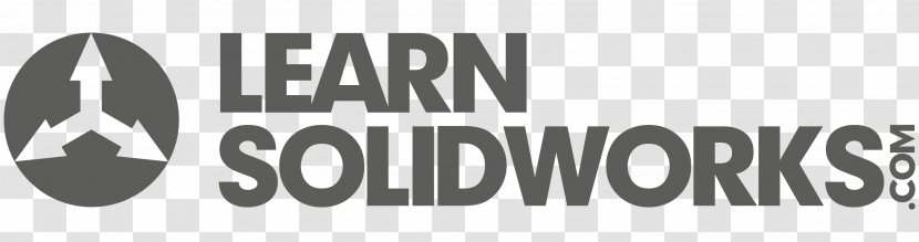 SolidWorks Corp. Logo - Monochrome Transparent PNG