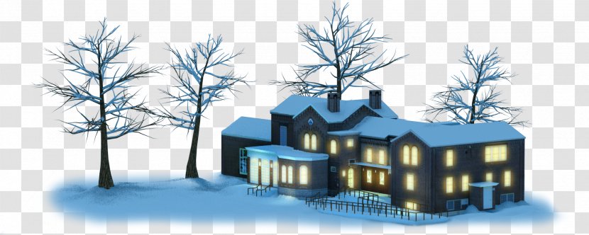 House Residential Area Property Winter Cottage - Wish You All The Best Transparent PNG