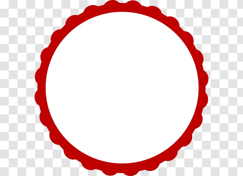 Musical Note Template Clip Art - Frame - Circle Red Cliparts Transparent PNG