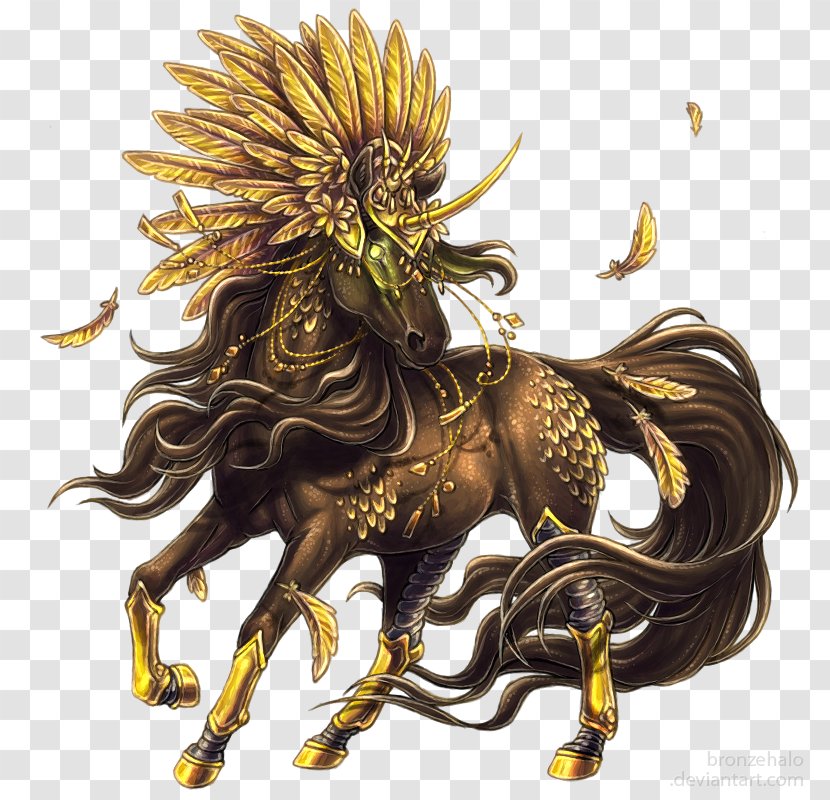Legendary Creature Unicorn DeviantArt Horse - Monster Transparent PNG