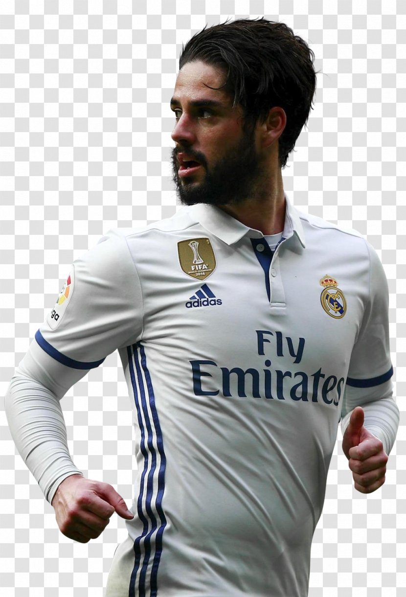 Isco Real Madrid C.F. Football Player Spain Jersey - Soccer Transparent PNG
