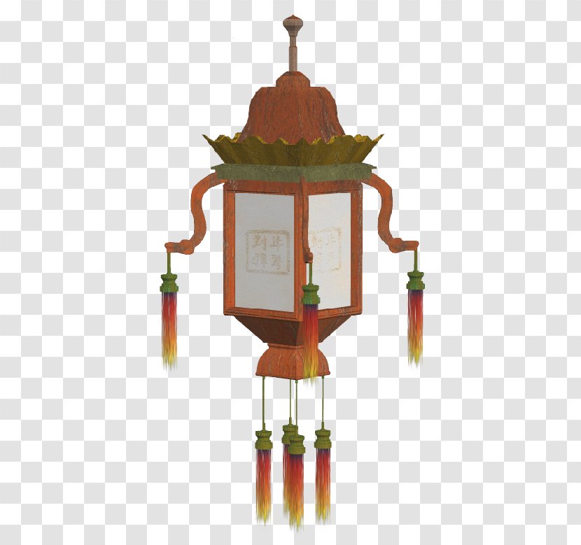 Lantern Street Light Lamp - Fixture - Garden Treasures Transparent PNG