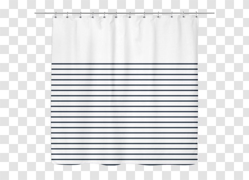 Douchegordijn White Material - Stripe Watercolor Transparent PNG