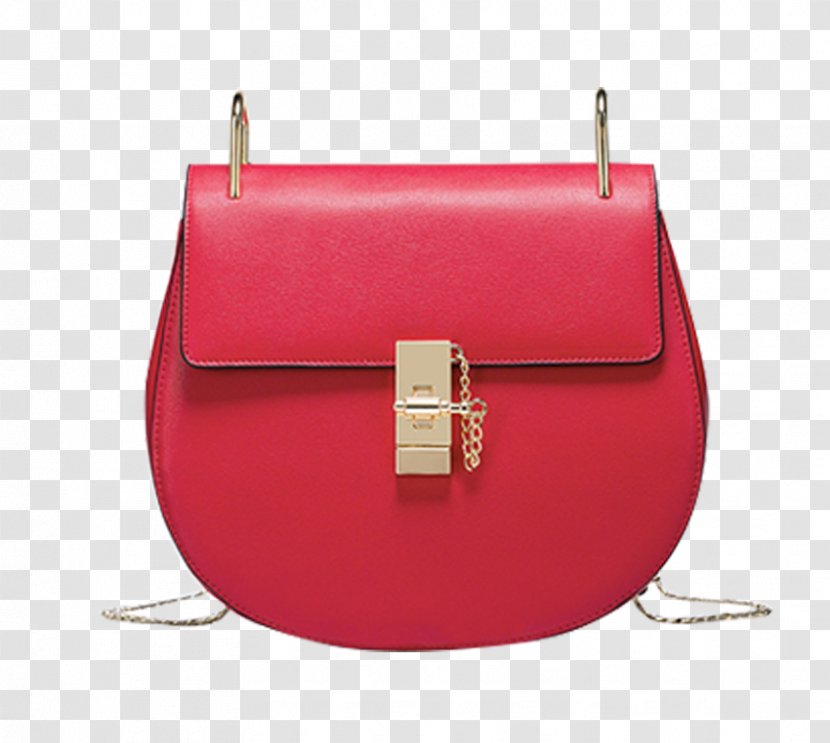 Handbag Red - Pink - Fashion Pig Bag Transparent PNG