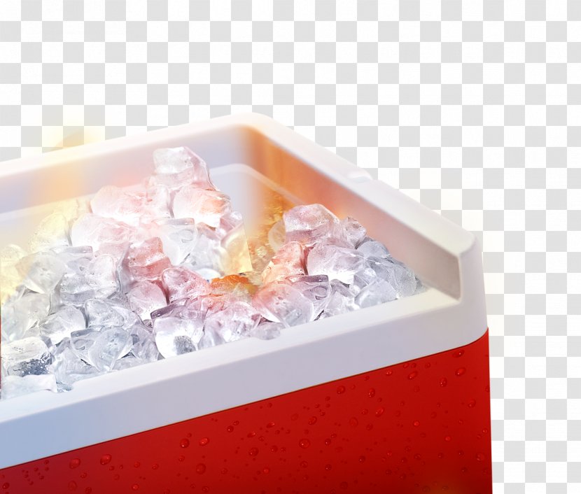 Refrigerator Ice Cube Home Appliance - Transparent Red Transparent PNG