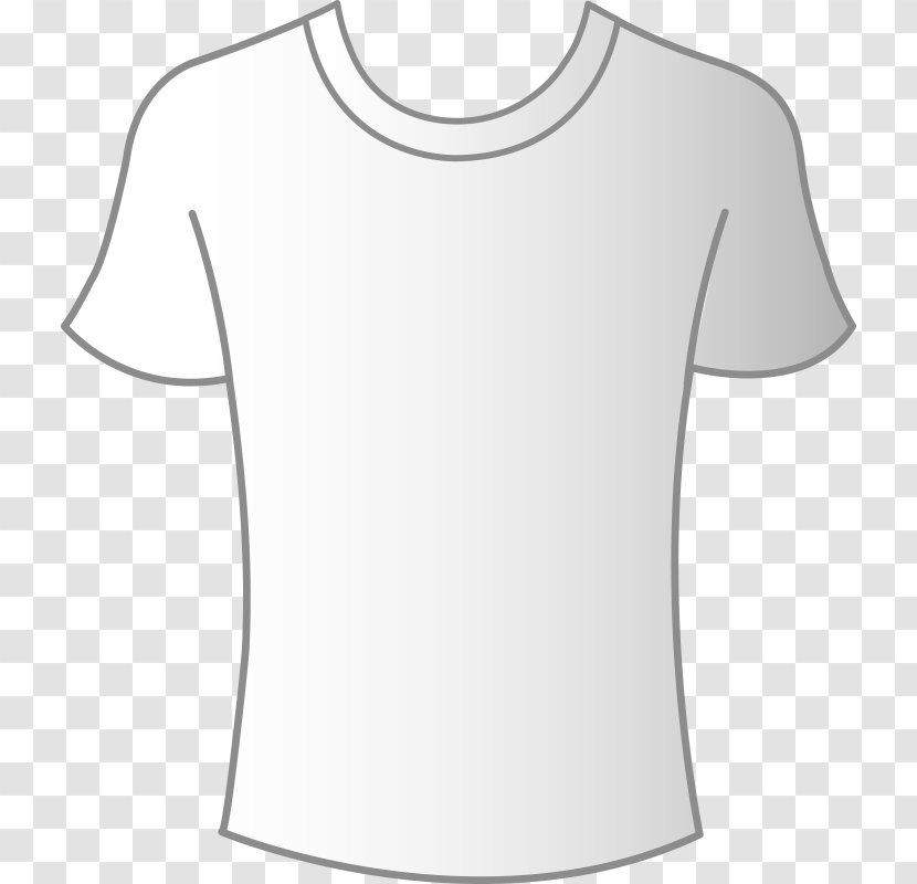 T-shirt Clothing Clip Art Hoodie - Black And White - Tshirt Transparent PNG