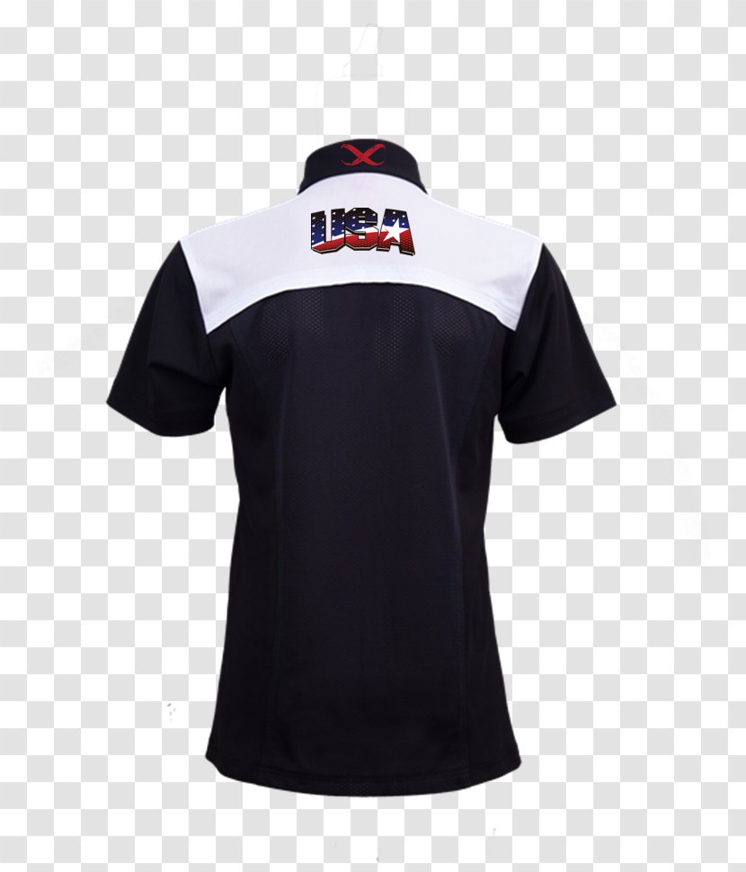 Tennis Polo Logo Angle Font - Collar - Shirt Back Transparent PNG