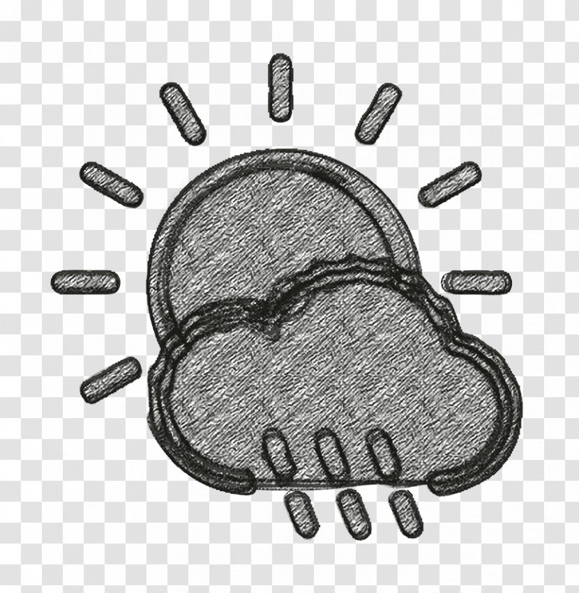 Clouds Icon Cloudy Rain - Gesture Drawing Transparent PNG