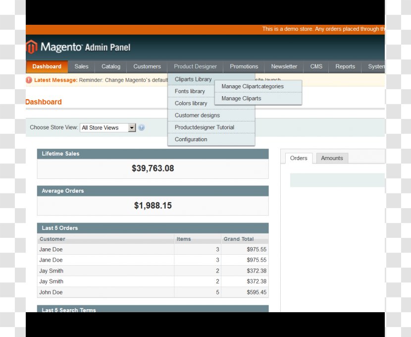 Web Page Magento Computer Program Screenshot - Software Transparent PNG