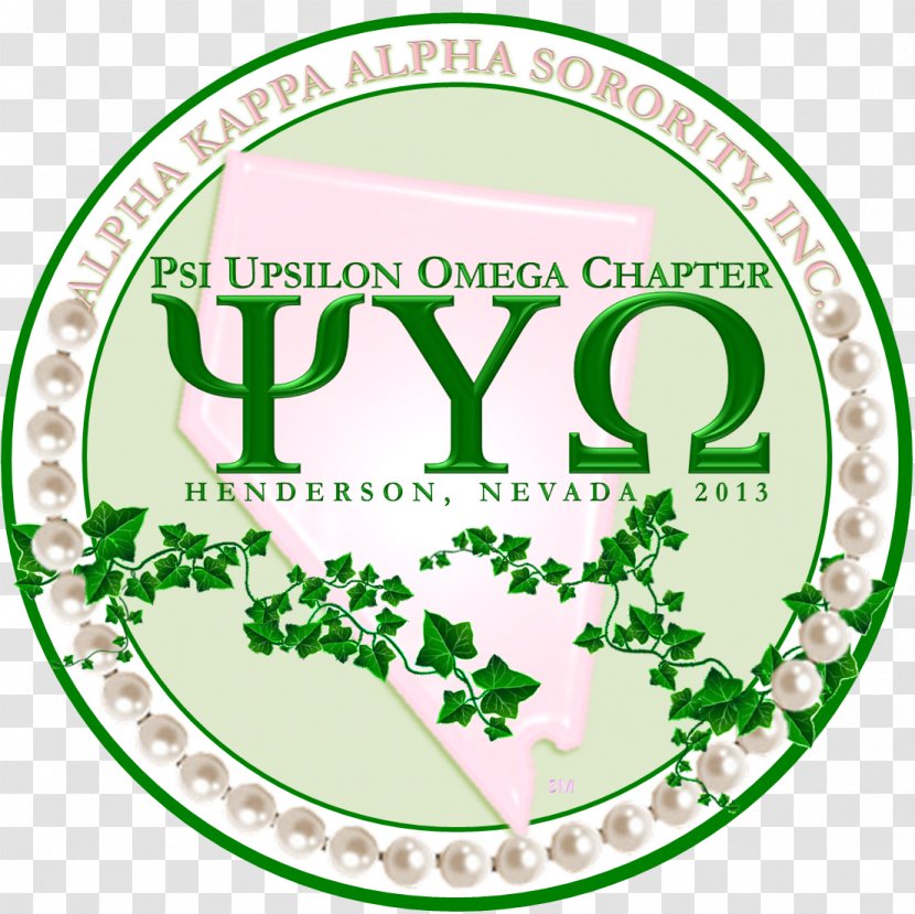 Alpha Kappa Green Omega Psi Phi Nevada Logo - Area - Rho 43rd Anniversary Transparent PNG