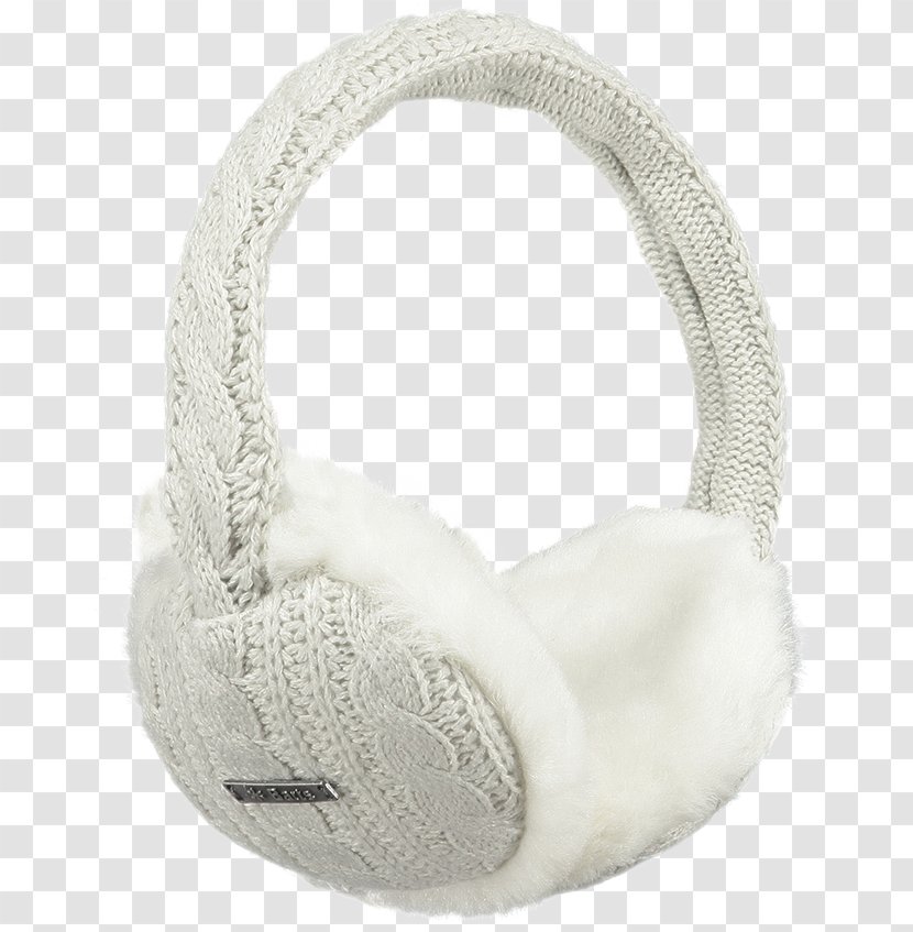 White Earmuffs Headband Clothing Accessories Woman - Audio Transparent PNG