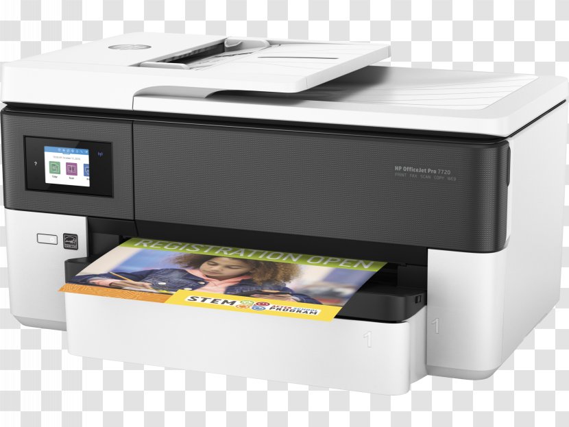 Hewlett-Packard Multi-function Printer HP Officejet Pro 7720 Inkjet Printing - Fax - Hewlett-packard Transparent PNG