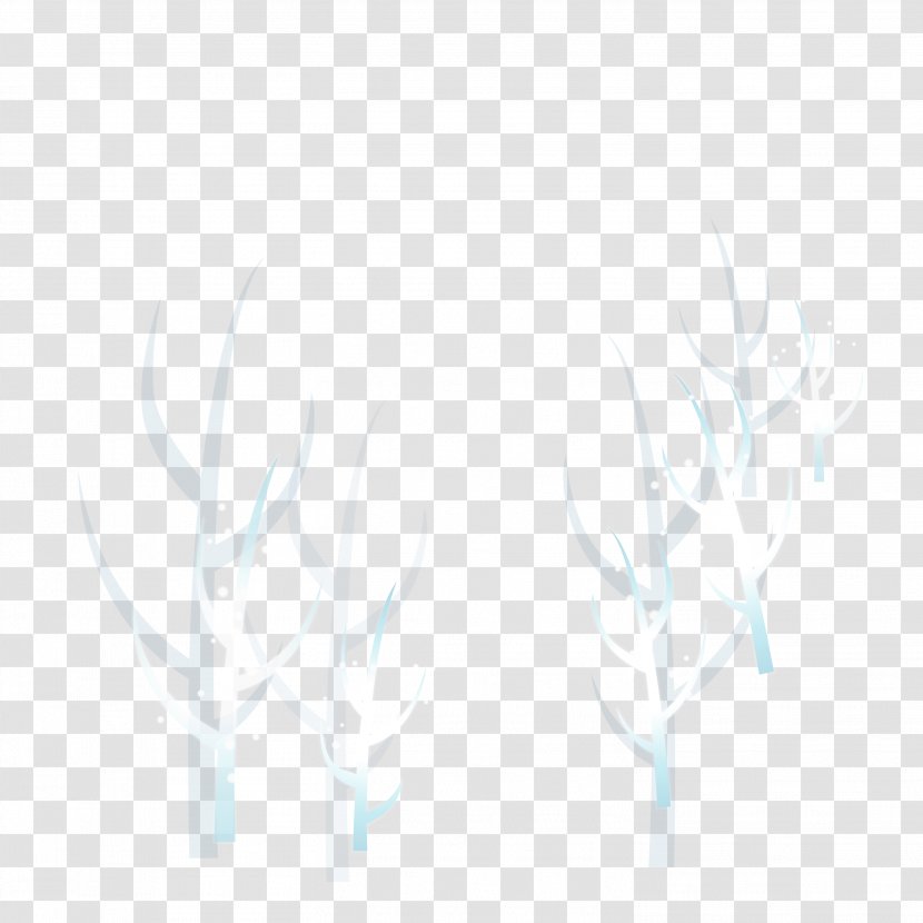 Symmetry Angle Pattern - Snow Tree Vector Transparent PNG