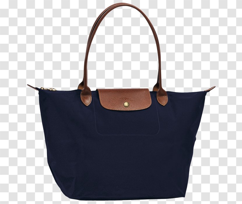 Longchamp Pliage Tote Bag Handbag - Zipper Transparent PNG