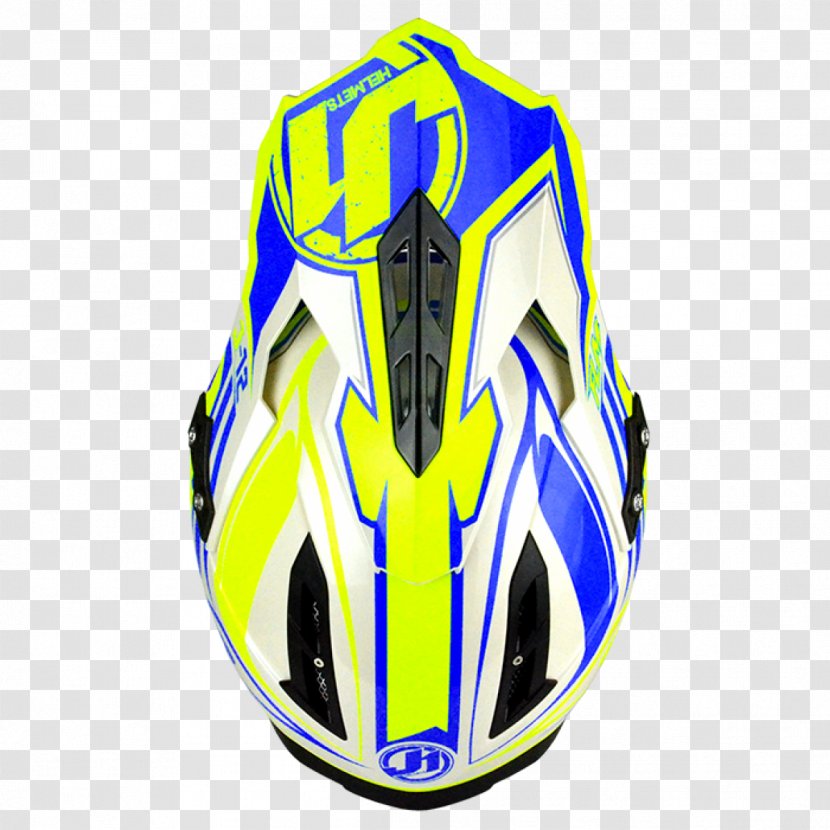 Motorcycle Helmets Flame Blue - Carbon Fibers - Yellow Transparent PNG