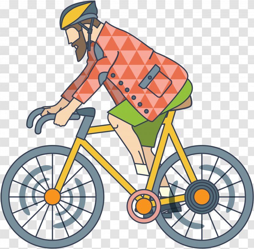 Donostia / San Sebastixe1n T-shirt Bicycle - Recreation - Long Bearded Man Transparent PNG