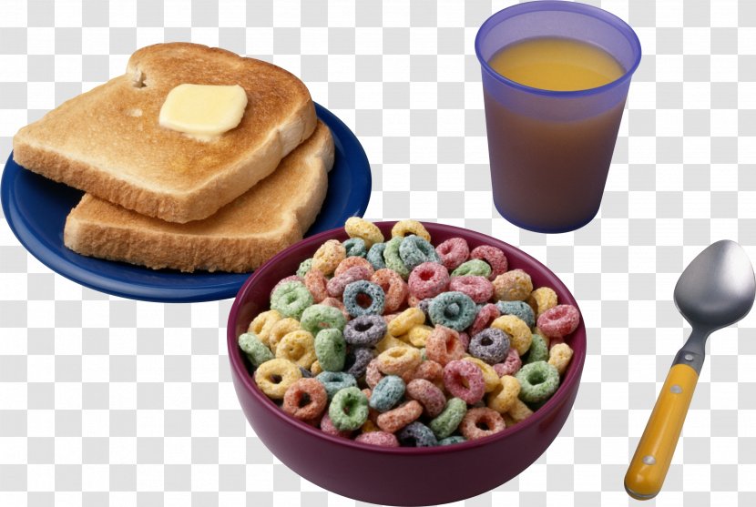 Breakfast Cereal Milk Junk Food - Eating Transparent PNG
