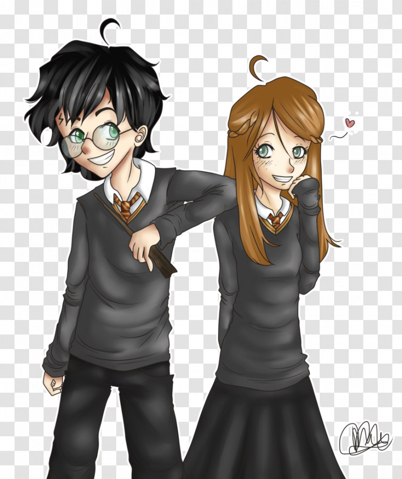 Ginny Weasley Harry Potter And The Chamber Of Secrets Ron Family - Cartoon Transparent PNG