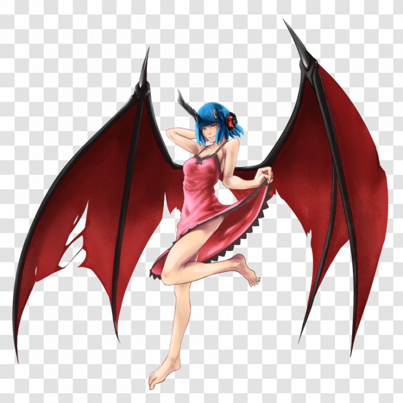 Demon Animated Cartoon - Watercolor Transparent PNG