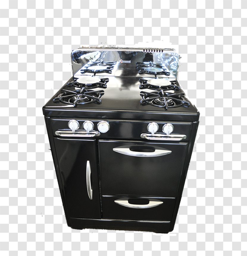 Gas Stove Cooking Ranges Kitchen Home Appliance - Vintage Stoves And Ovens Transparent PNG