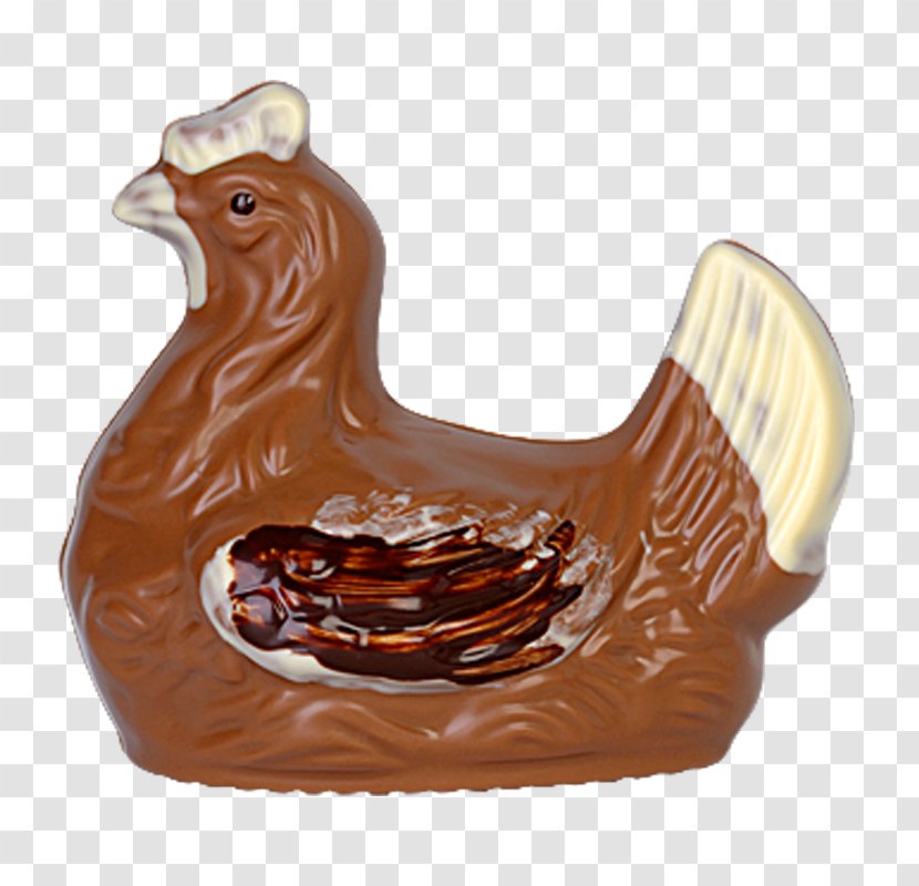 Rooster Figurine Brown Chicken As Food - Henne Transparent PNG