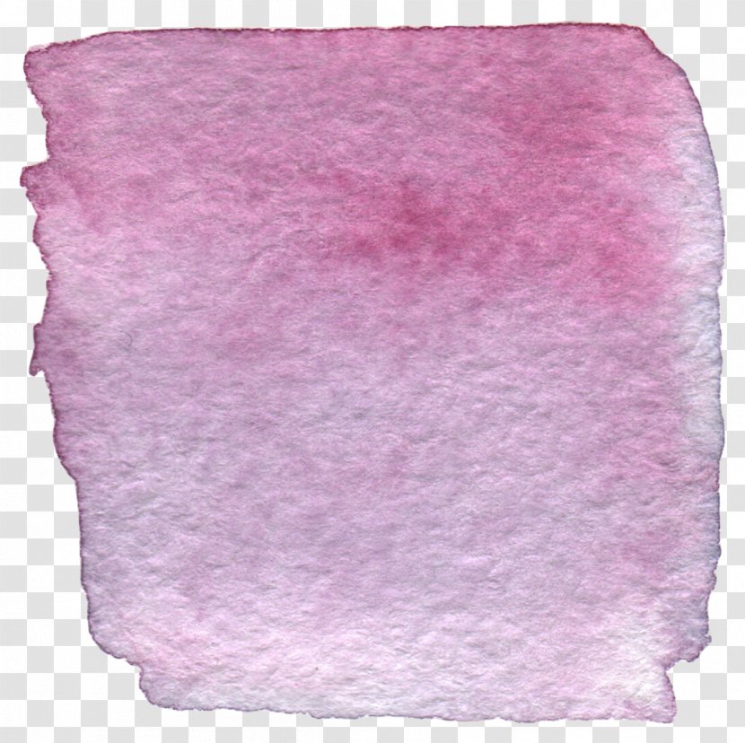 Paper Watercolor Painting - Pixel - Purple Transparent PNG