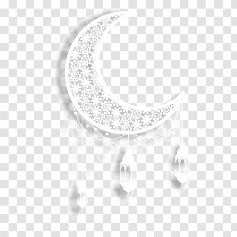 White Circle Pattern - Symbol - Eid Al AdhA Moon Transparent PNG