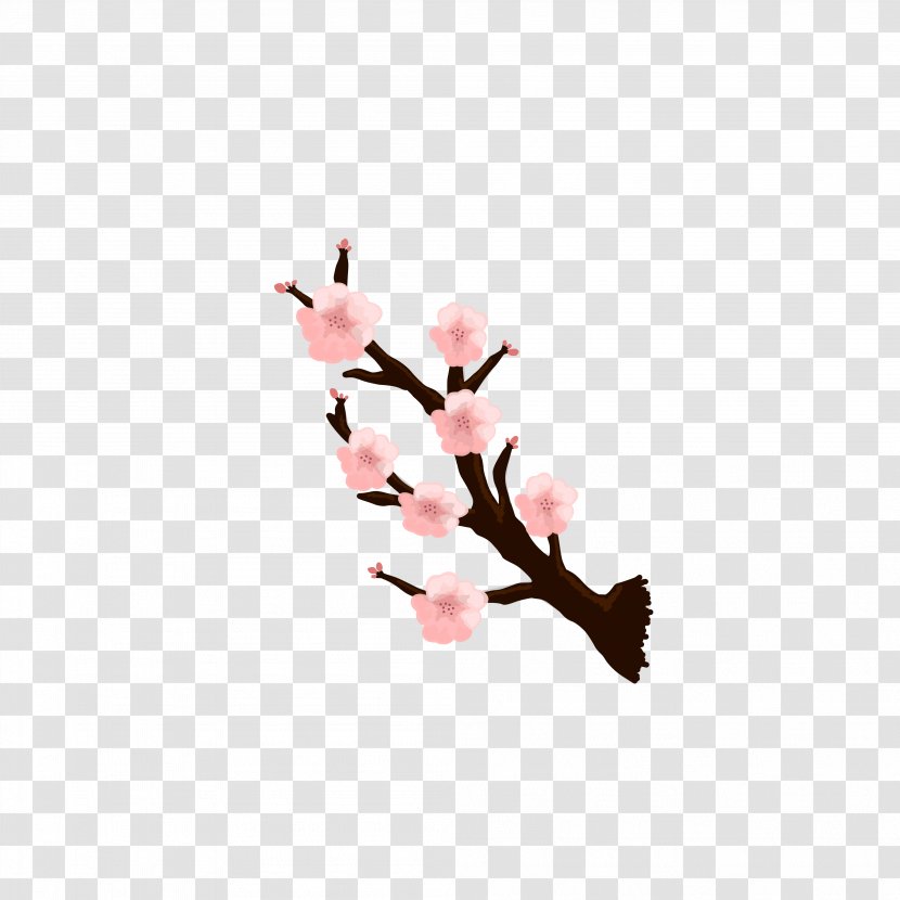 Cherry Blossom DeviantArt Drawing Digital Art - Painting Transparent PNG